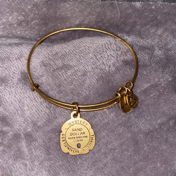 Alex and Ani Sand Dollar Bracelet - Picture 2 of 2